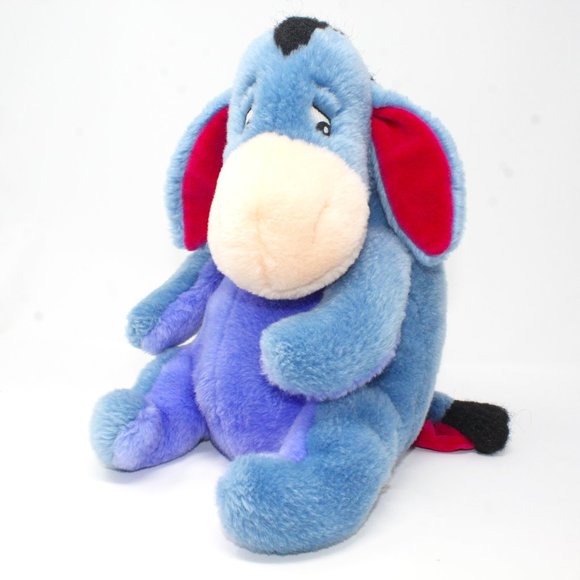 Disney Other - Disney Store Eeyore Plush Stuffed Animal Toy Removable Tail 12" Winnie the Pooh